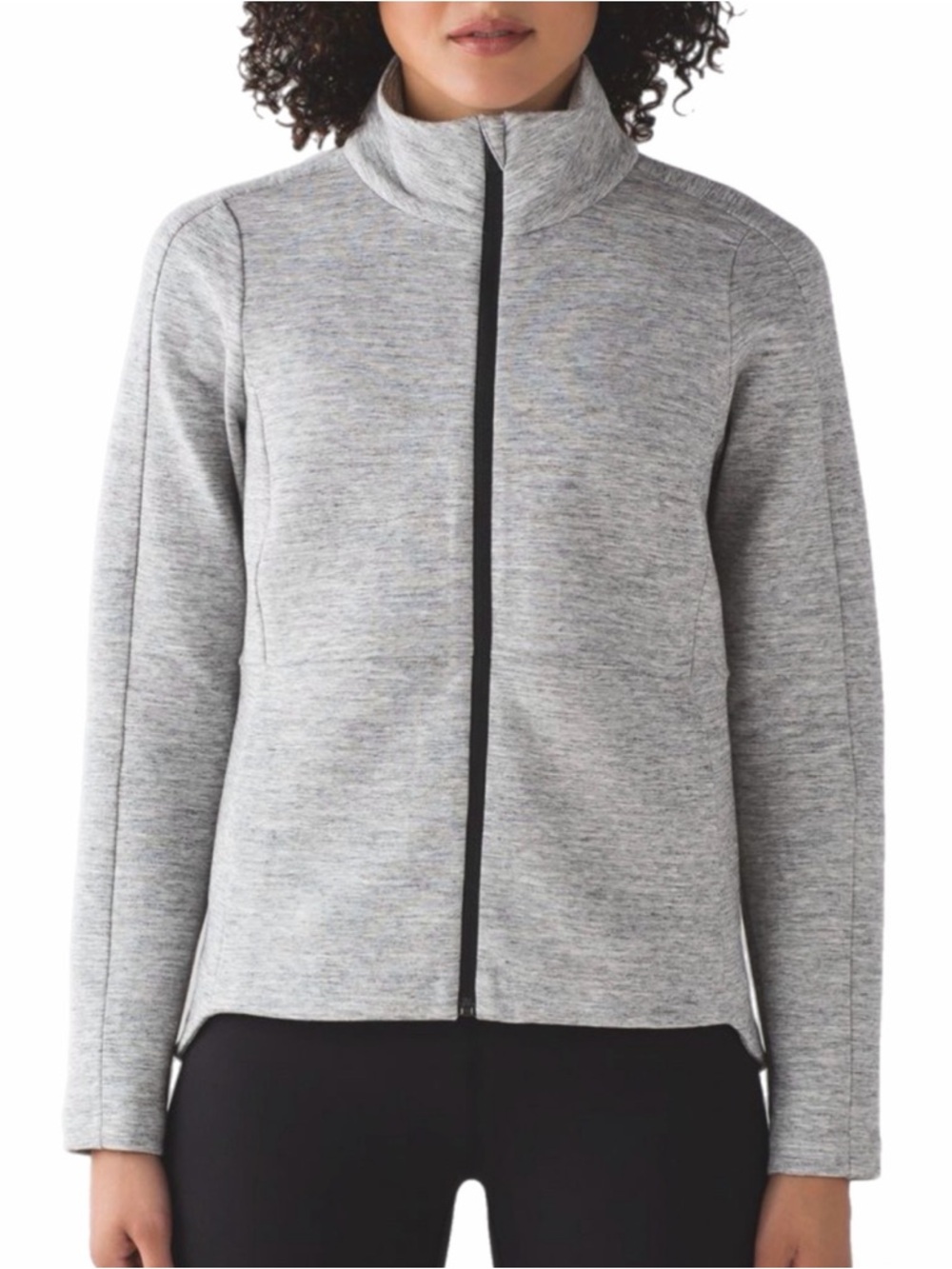 Lululemon Going Places Jacket - Heathered Medium Grey Size 4 NWOT